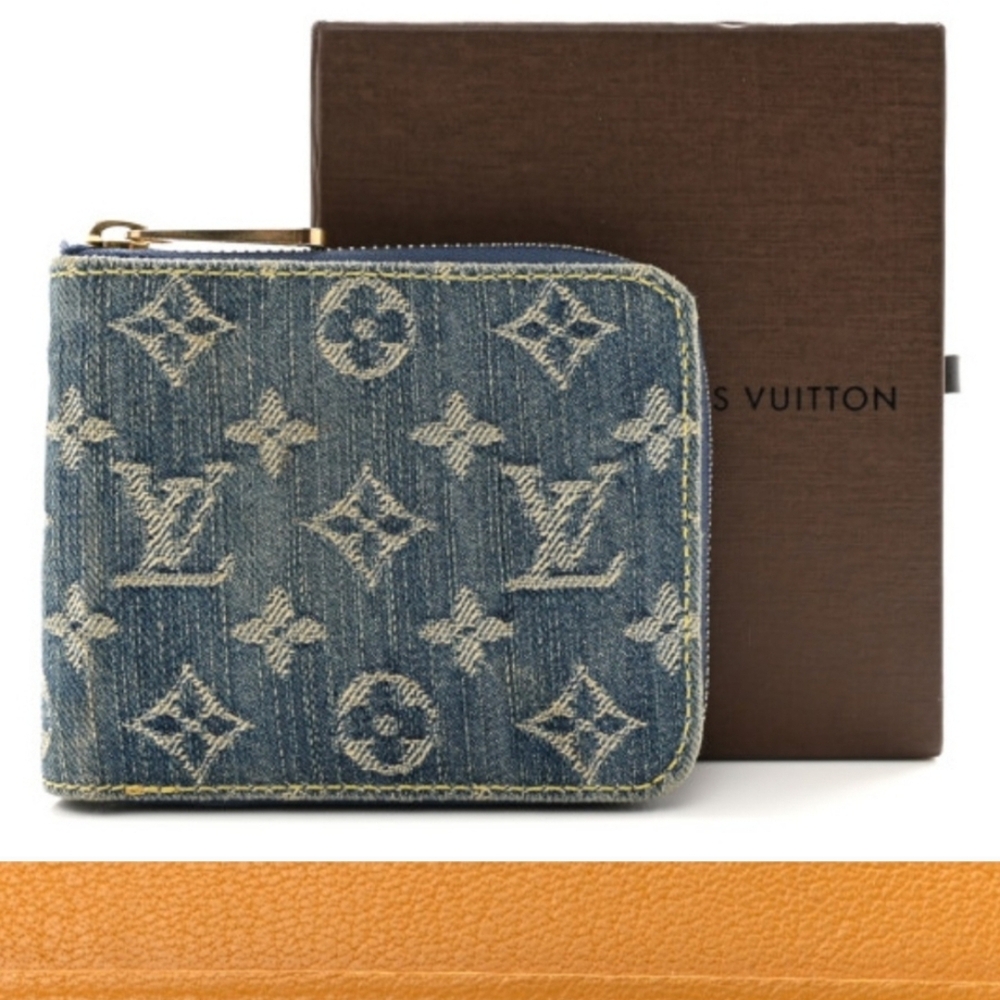 Louis Vuitton Denium Monogram Wallet